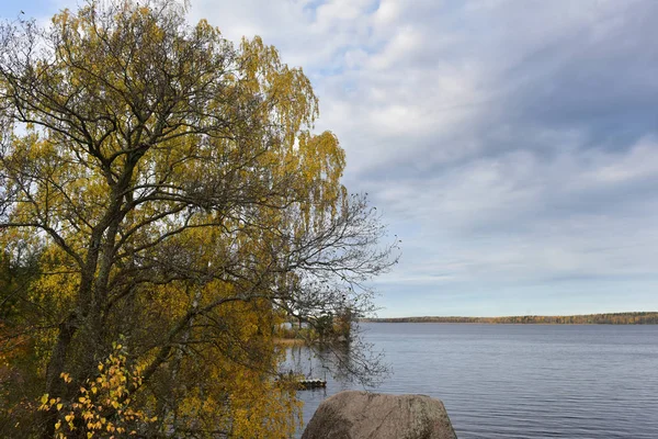 Mon Repos Skalisty Park Krajobrazowy Brzegu Zatoki Vyborg Północnej Części — Zdjęcie stockowe