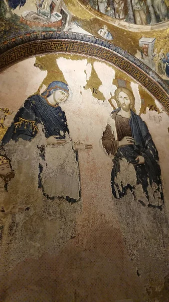 Istanbul Turecko 2018 Pohled Centrální Kopuli Kristem Pantocatorem Pammakaristos Church — Stock fotografie