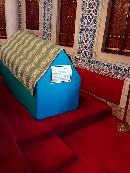 Turchia Istanbul 2018 Cimitero Della Moschea Suleymaniye Tombe Roxolana Suleiman — Foto Stock