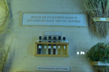 Russia, St. Petersburg 13,05,2019 The Central Museum of Soil Science named after V.V. Dokuchaev - the first soil scientific institution and museum