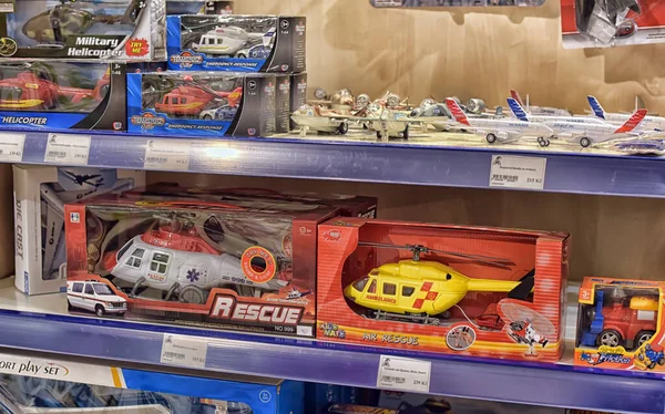 Czech Republic Prague 2016 Toys Shelves Children Store — Stock Photo, Image