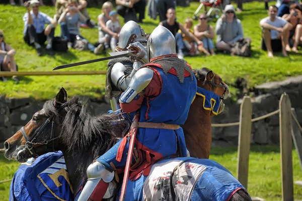 Rusko Vyborg 2011 Festival Historické Rekonstrukce Středověku Vyborský Hrad — Stock fotografie