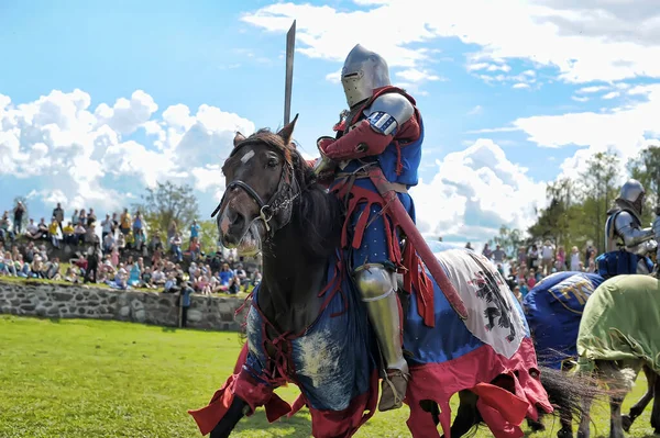 Rusko Vyborg 2011 Festival Historické Rekonstrukce Středověku Vyborský Hrad — Stock fotografie