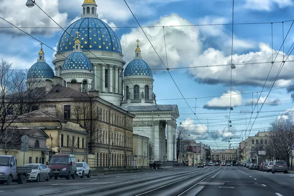 Росія Санкт Петербург 2020 Чисті Вулиці Центрі Міста Під Час — стокове фото