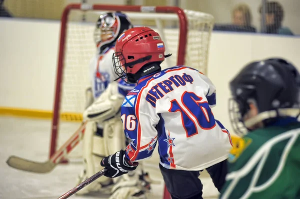 Russland Petersburg 2016 Offenes Turnier Für Kinder Hockey White Nights — Stockfoto