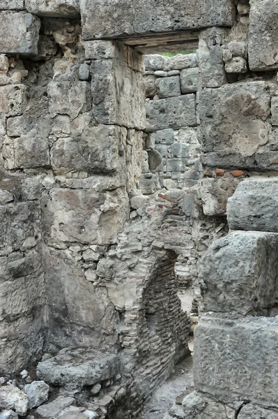 Ruins Ancient Aqueduct Phaselis Turkey — Stock Photo, Image