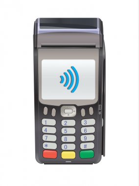 Temassız ödeme, iletişim teknolojisi için POS terminali