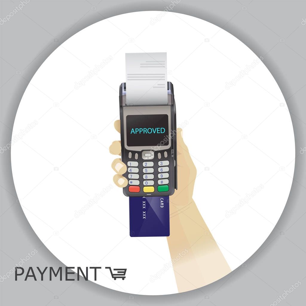 Contactless payment transaction terminal with display and pinpad
