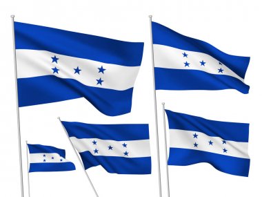 vektör bayrakları, honduras