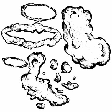 Gökyüzü bulut closeup ile