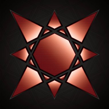 Kırmızı Soyut Arkaplan