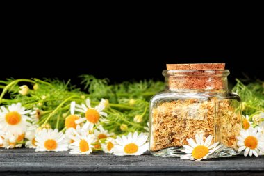 Kurutulmuş ve taze papatya çiçeği