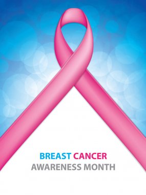 Göğüs kanseri farkındalığı kurdelesi