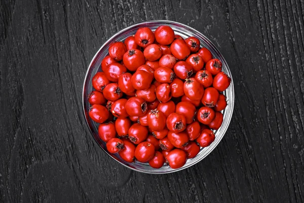 Weißdornbeeren (crataegus)) — Stockfoto