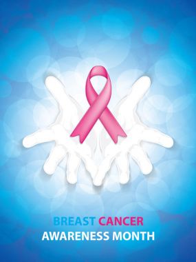 Göğüs kanseri farkındalığı kurdelesi