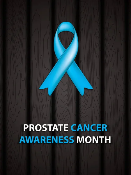 Mes de conciencia del cáncer de próstata — Vector de stock