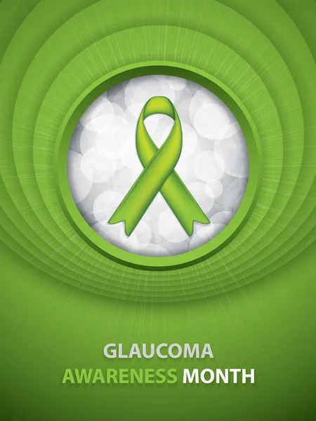 Glaucoom Awareness Month brochure — Stockvector