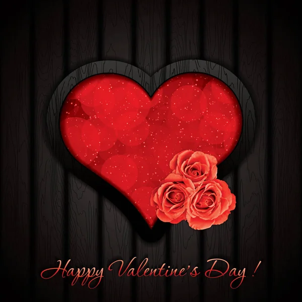 День святого Валентина фон — стоковый вектор