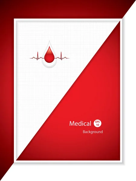 Blood donation vector — Stock Vector