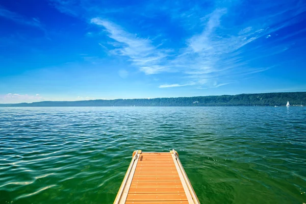 康斯坦茨湖 （博登湖) — 图库照片