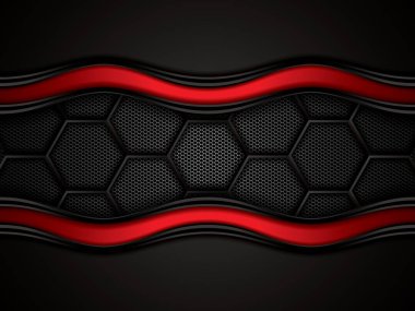 Soyut kırmızı arkaplan