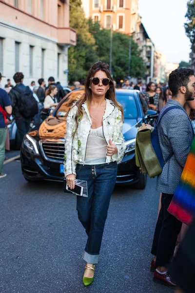 Semana de Moda Feminina de Milão — Fotografia de Stock