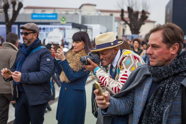 Pitti Uomo 2017 — Stockfoto