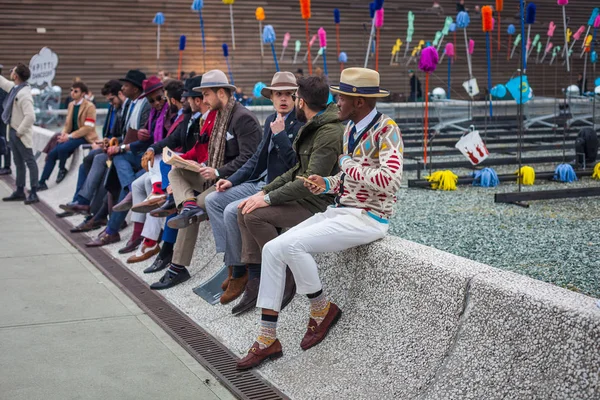 Pitti Uomo 2017 — Fotografia de Stock