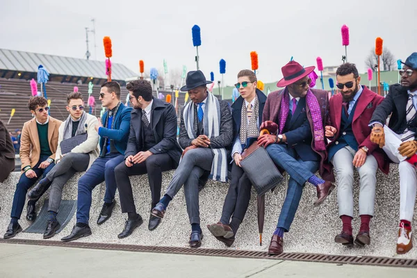 Pitti Uomo 2017 — Zdjęcie stockowe