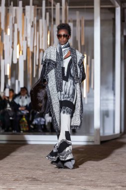 Luis Buchinho sonbahar/kış 2017 Show'da model