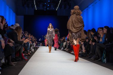 Pascal darı sonbahar/kış 2017 Show'da model