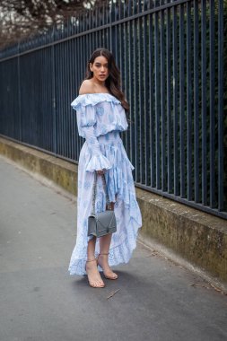 Paris moda hafta 2017 sokak stili
