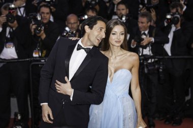 Lara Lieto ve Adrien Brody Cannes