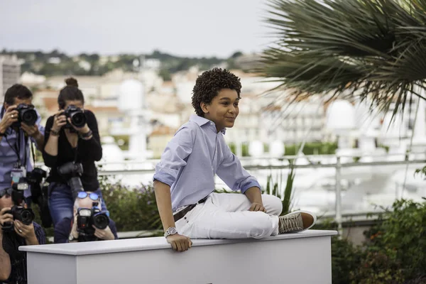 Jaden Michael at photocall in Cannes — Stock Photo, Image