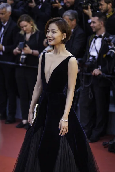 Luodan Wang at Opening Gala in Cannes — Stock Photo, Image