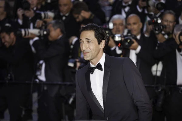 Adrien Brody en la Gala inaugural en Cannes — Foto de Stock