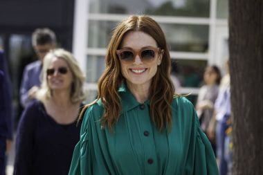 Julianne Moore at photocall in Cannes