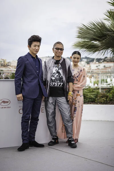 Blade van de onsterfelijke photocall in Cannes — Stockfoto