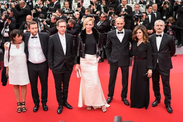 Miembros del jurado en el Festival de Cannes — Foto de Stock