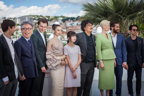 Fotollamada "Okja" en Cannes —  Fotos de Stock