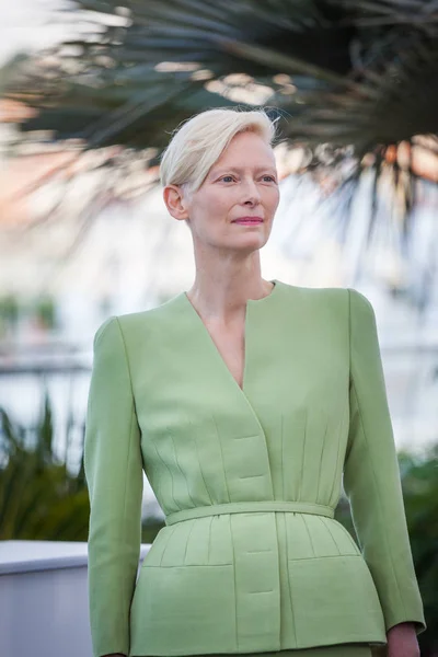 Tilda Swinton au Festival de Cannes — Photo