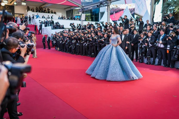 Aishwarya Rai deltar i filmfestivalen i Cannes — Stockfoto