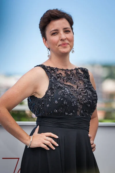 Joanne Larequi se účastní festivalu v Cannes — Stock fotografie