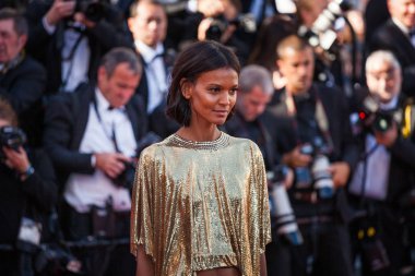 Liya Kebede attends Cannes Film Festival clipart