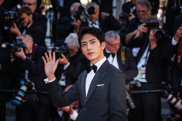 Jang jang se účastní filmového festivalu v Cannes — Stock fotografie