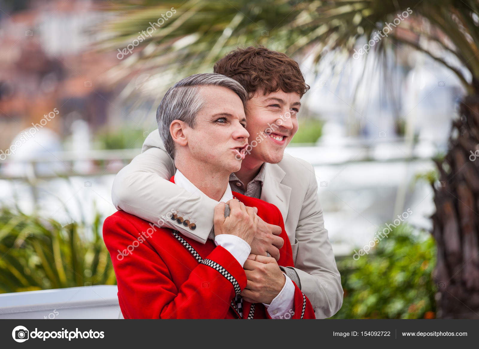 John Cameron Mitchell And Alex Sharp In Cannes Stock Editorial Photo C Tanka V 154092722