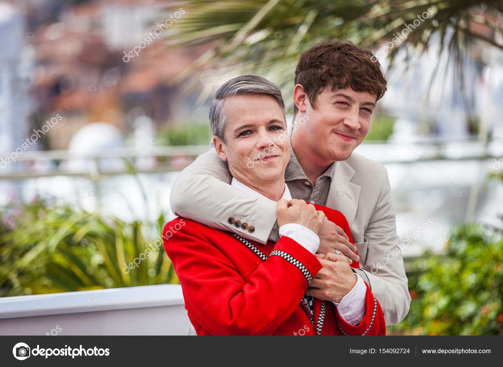 John Cameron Mitchell And Alex Sharp In Cannes Stock Editorial Photo C Tanka V