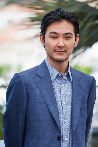 Ryuhei Matsuda Cannes Film Festivali'nde — Stok fotoğraf