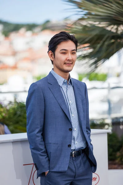 Ryuhei Matsuda Cannes Film Festivali'nde — Stok fotoğraf