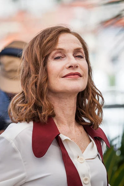 Isabelle Huppert w Cannes Film Festival — Zdjęcie stockowe